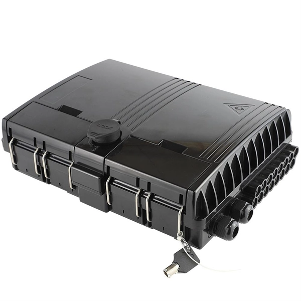 Comparison of 48-core fiber optic splice box and vs wireless performance
