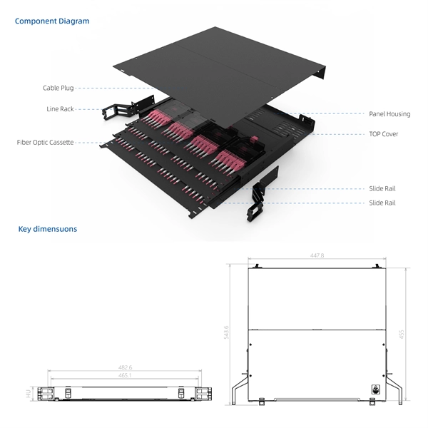 Photovoltaic power station optical cable splicing