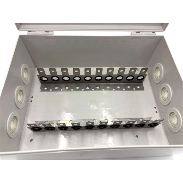 Is the optical module connected via fiber optic cable
