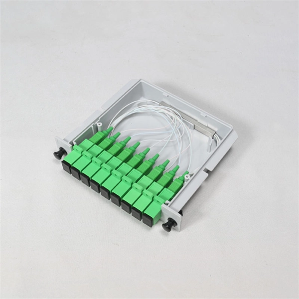 How many electricity meters can be installed in a fiber optic distribution box at most 