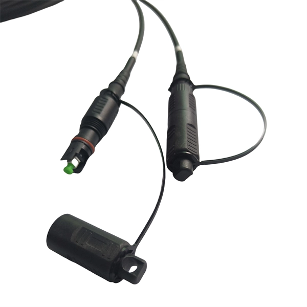 Why are fiber optic patch cords made of fiber optic cables