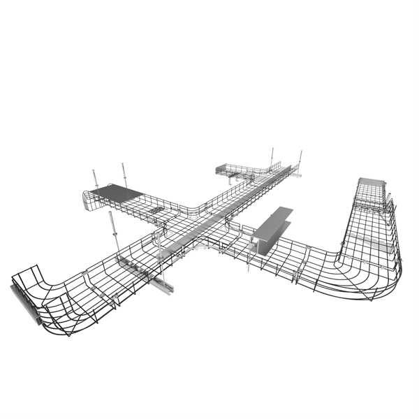 Dimensions of galvanized cable tray connecting pieces